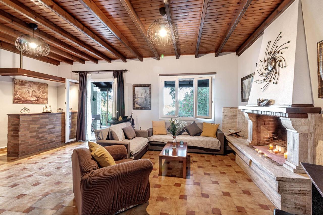 Manteshouse Villa Paleokastritsa Exteriör bild