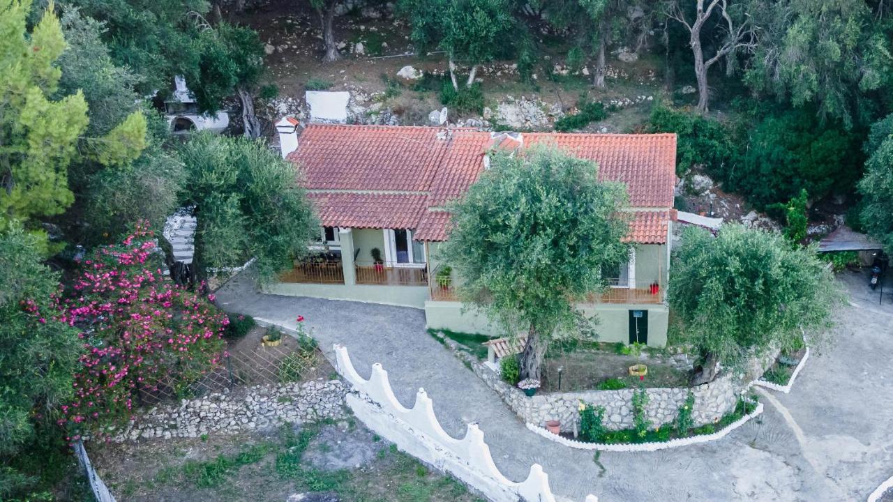 Manteshouse Villa Paleokastritsa Exteriör bild